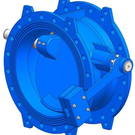 WATO súlykaros "tilting" öntvény visszacsapó szelep (döntött ülékű)