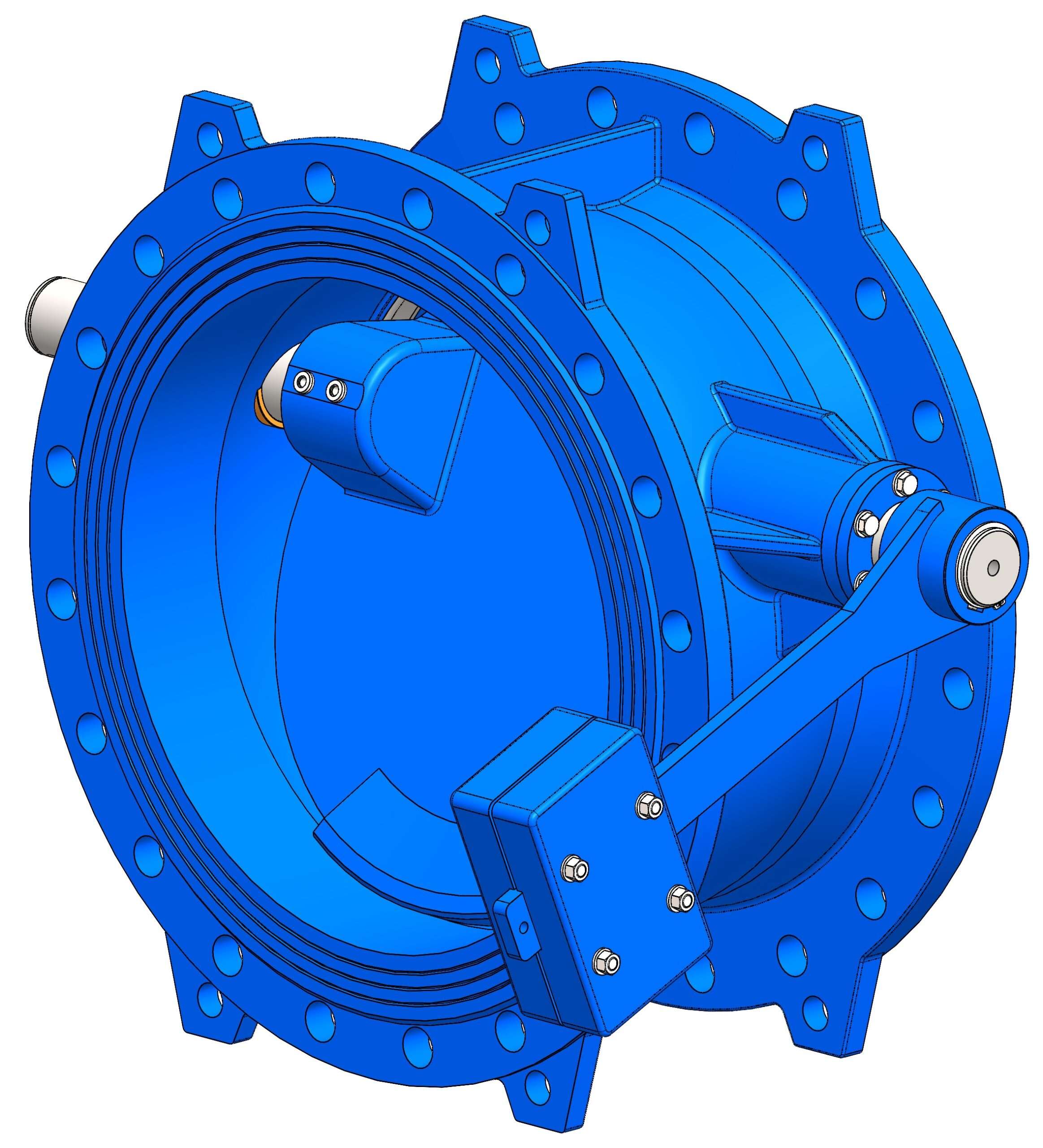 WATO súlykaros "tilting" öntvény visszacsapó szelep (döntött ülékű)