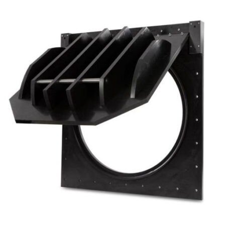 Csővég csappantyú falra szerelhető HDPE MFV-115