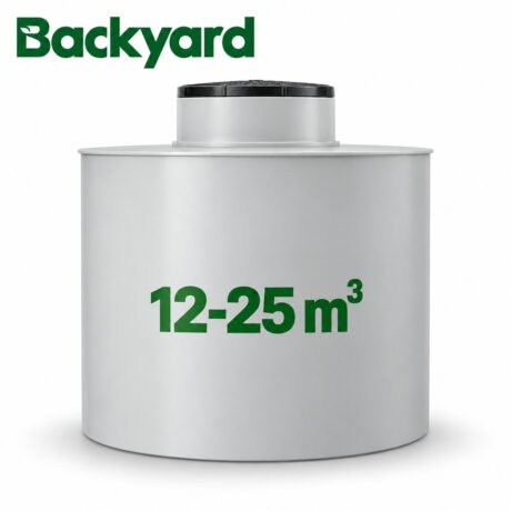 Esővízgyűjtő tartály és szennyvíztartály 12 m3 BACKYARD Strong